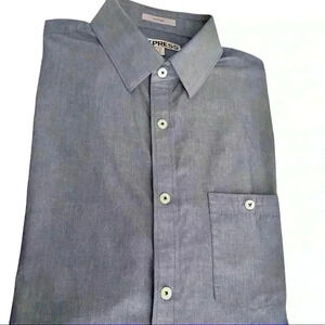 Express Men’s Long Sleeve Fitted Shirt